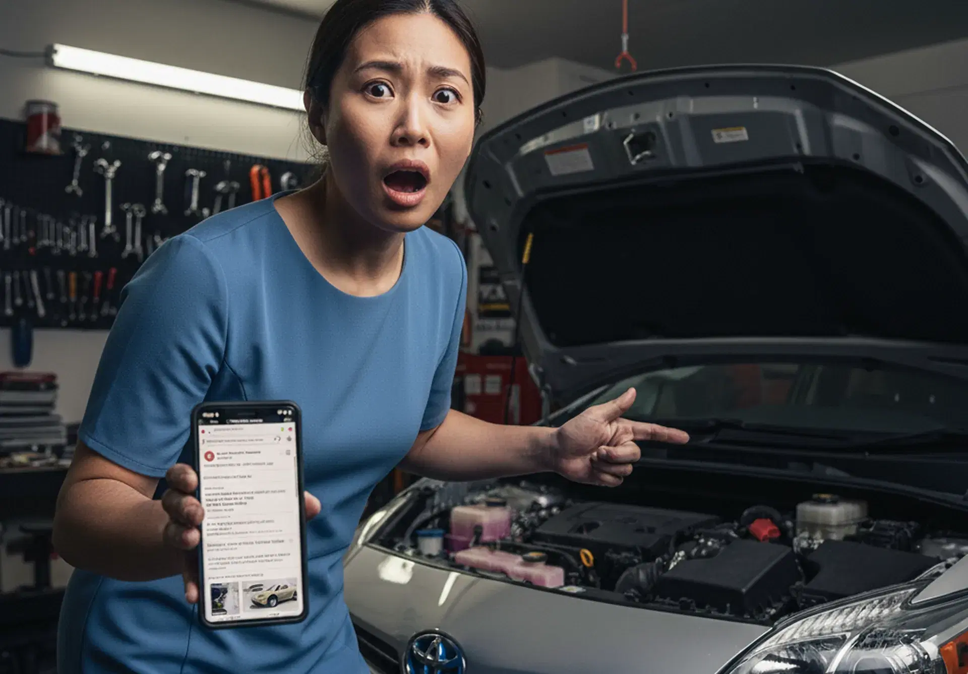 Shocked reaction to Toyota Prius repair costs and hidden problems